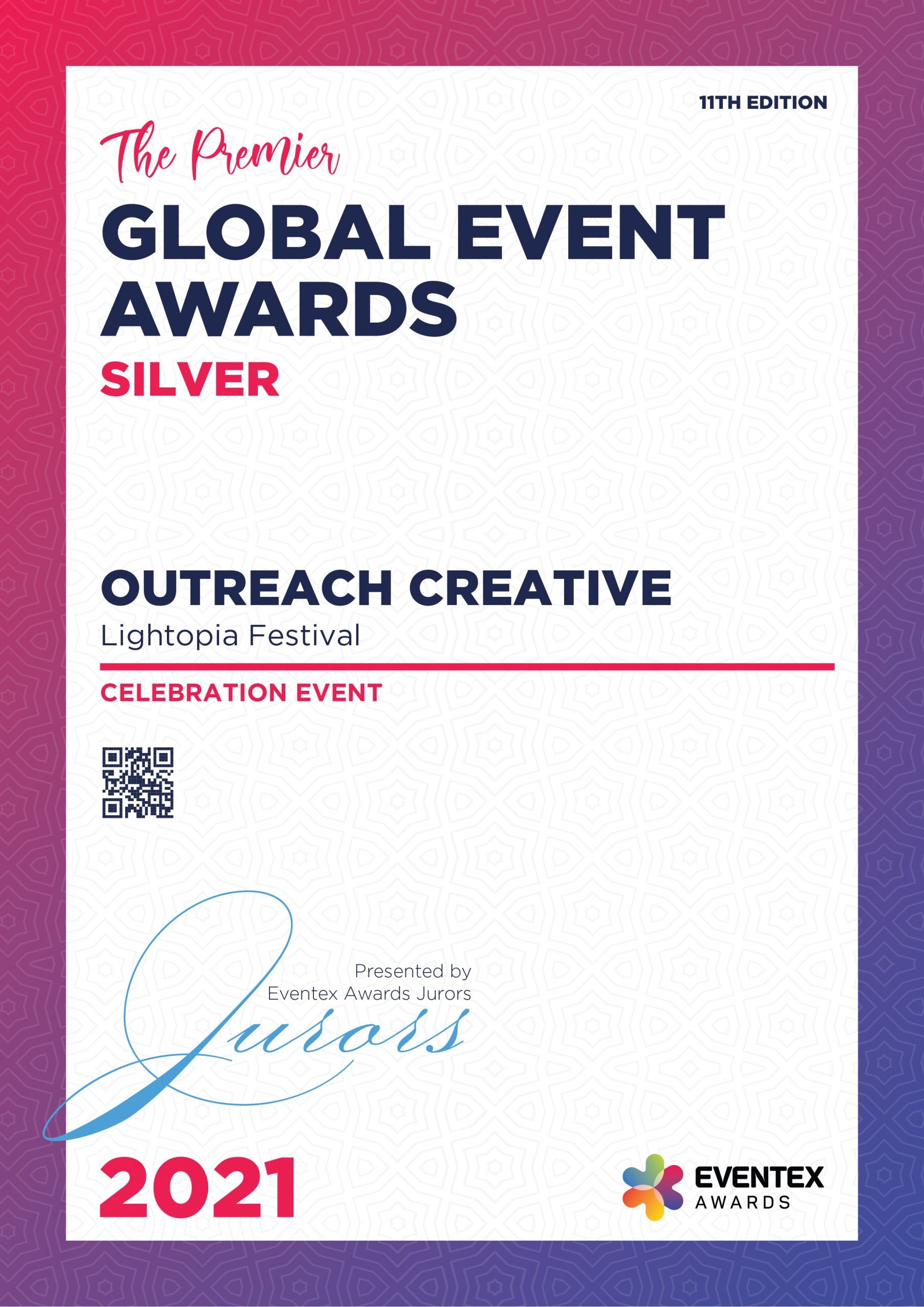 OUTREACH CREATIVE-Celebration Event-Silver-Eventex-2021