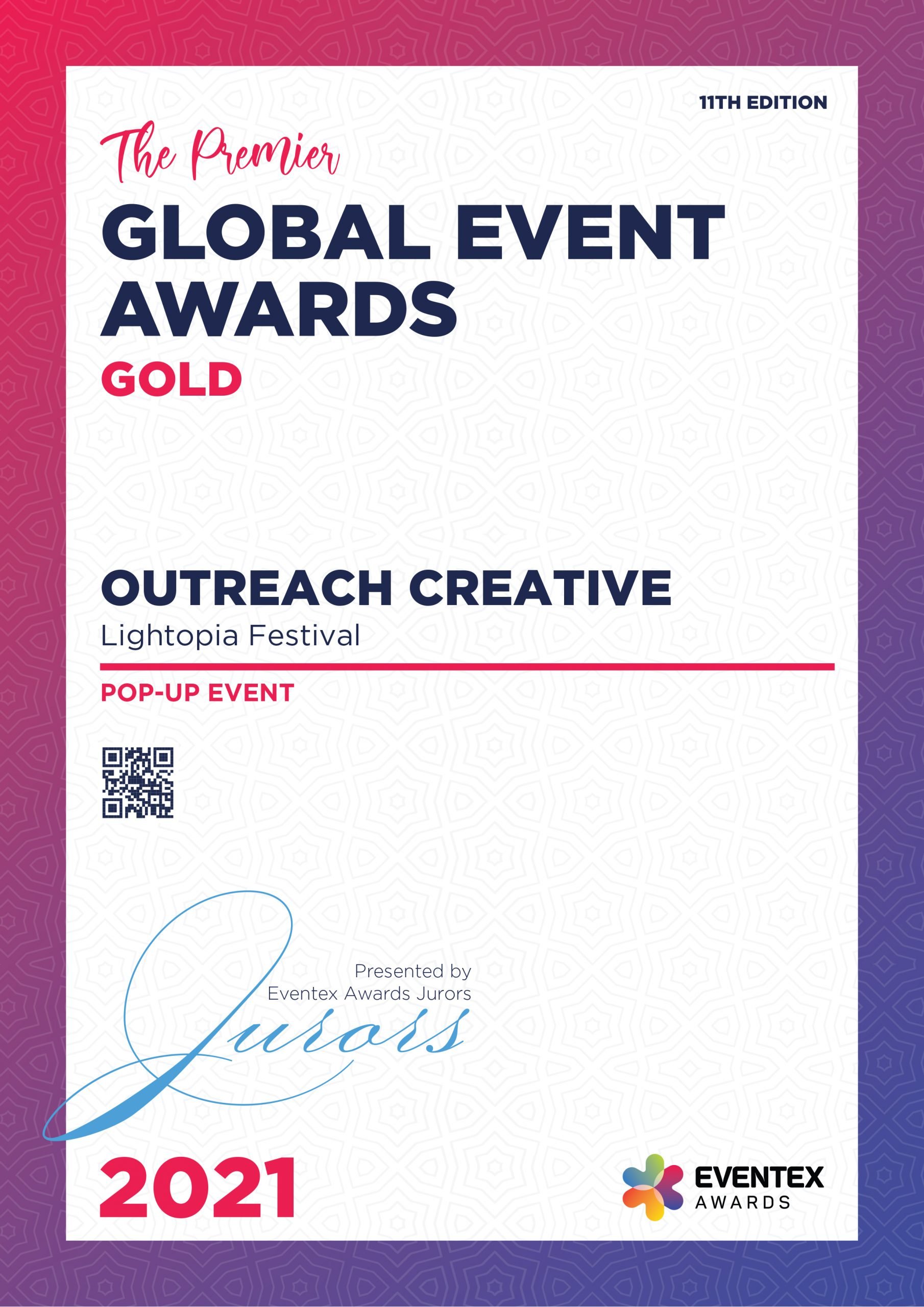 OUTREACH CREATIVE-Pop-up Event-Gold-Eventex-2021